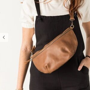 Able leather Berkeley belt bag